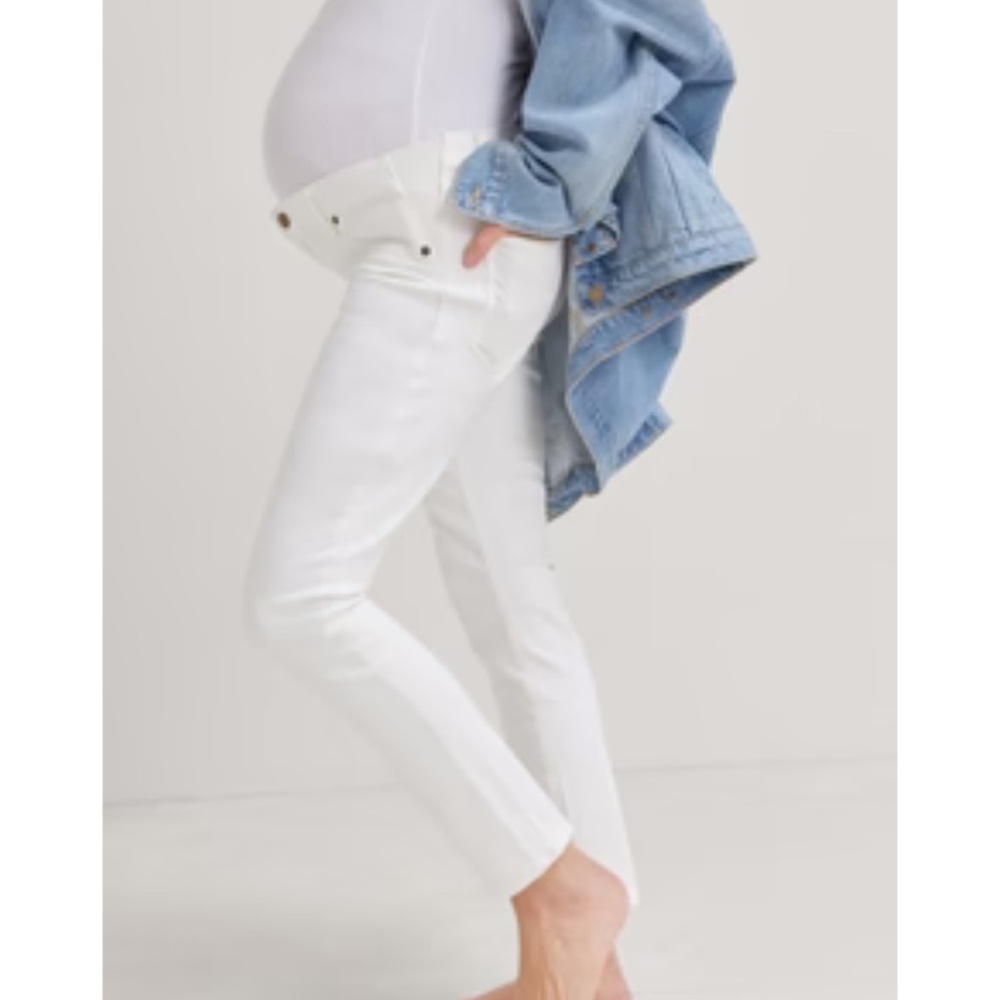 Hatch maternityWhite Jeans